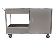 不銹鋼餐食收碗車 不銹鋼餐食收碗車